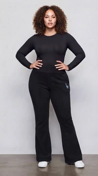 Alpaca Blend Fleece Yoga Pants Brushed 50% Alpaca 50% Acrylic