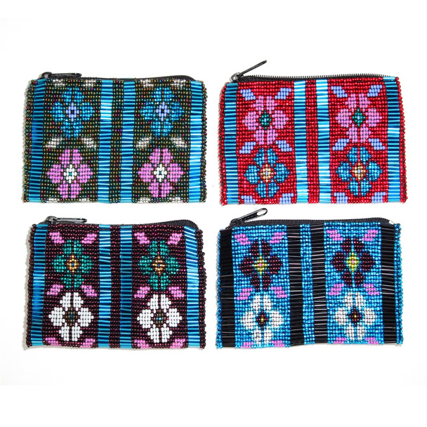 Fair Trade Beaded Coin Bag – Lucia's World Emporium