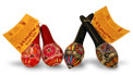 Assorted Multicolored Gourd Maraca Sets