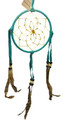 3" Dream Catcher Leather Hand Made Traditional Ornament