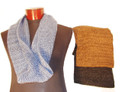 Wrap this chunky and classy infinity scarf around your neck and get cozy in a winter wonderland.