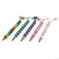 Glass Hand Bead Write Pens Assorted Guatemala Fair Trade Artisan Made PH101