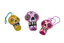 Felt Animals Assortment Mix Mexican Oaxaca Yarn Ornament Pom Pom