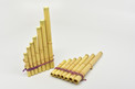 Pan Flute Natural Small 8" 7 Reeds