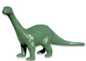 Dinosaur Recycled Aluminum Sculpture 7' Garden Decor Sinclair Green or Antique Bronze Finish