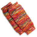 Multicolored Color Blend Leg Warmers in 100% Alpaca Reuse and Recycle