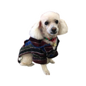 Baja Dog Hoodie Mexican Poncho Striped Genuine Original