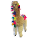 Alpaca Stuffed Animals 100% Baby Alpaca Fur Natural Shades