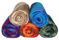 Melange Color Blend Scarves with Tassels 100% Alpaca Yarn 10" x 72"