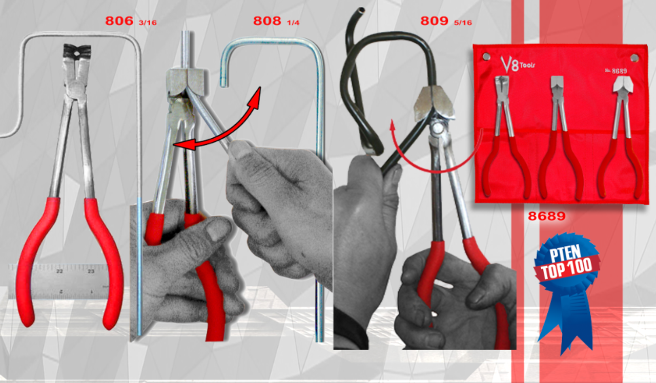 V8 8689 Tubing Bender Kit & Pouch