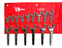 V8 Tools 9215 15pc Jumbo SAE Service Wrench Set