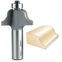 WHITESIDE-2203 Router Bit 1/2" SH X 1/4" R X 1-1/2" LD X 11/16" CL X 2-3/8" OAL