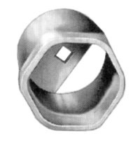 OTC 1928 2-9/16in. 3/4in. Drive 6 Point FW Bearing Locknut Socket