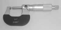 Outside Micrometer, 0-1 Inch
