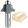 WHITESIDE-2203 Router Bit 1/2" SH X 1/4" R X 1-1/2" LD X 11/16" CL X 2-3/8" OAL