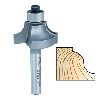 WHITESIDE #2101 BEADING BIT - 1/4" SH X 1/4" R