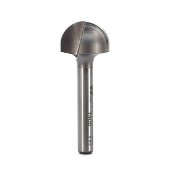 ROUND NOSE BIT 1/4"SH, 3/8"R, 3/4"CD WMC-1406