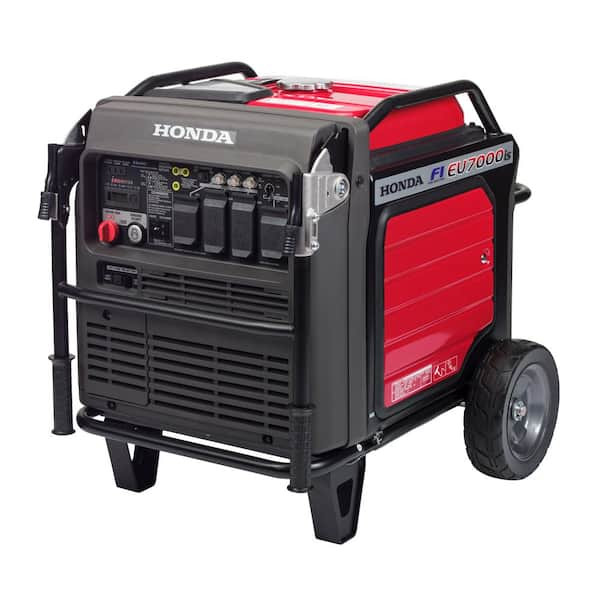 Honda Ultra Quiet EU7000iS 7000-Watt Electric Start Gasoline Powered Inverter Generator