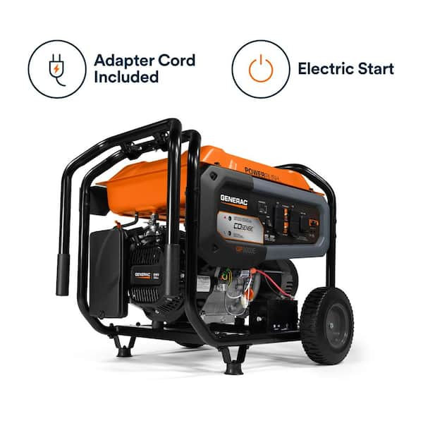Generac 10000 / 8000-Watt Electric Switch Gasoline Portable 