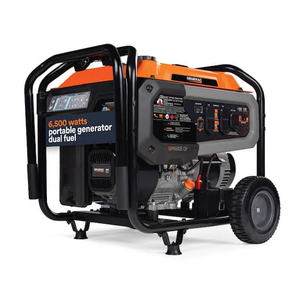 Generac 8125/6500-Watt-Electric Switch Duel Fuel Gasoline/Pr