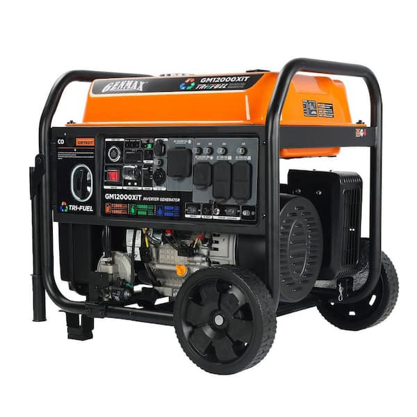 GENMAX 10000-Watt Electric Start Tri-Fuel Gasoline/Propane/N