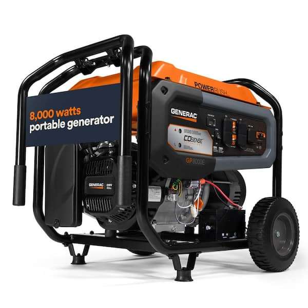 Generac 10000 / 8000-Watt Electric Switch Single Fuel Gasoli