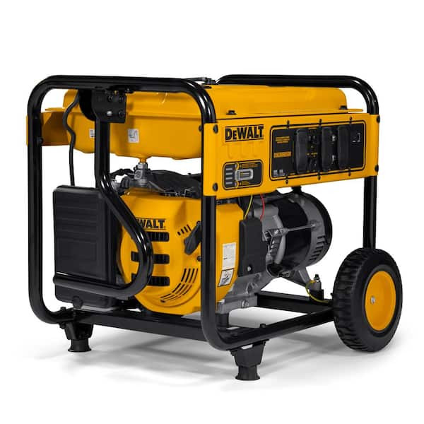 DEWALT 8125 / 6500- Watt Gas Powered Portable Generator with Idle Control, Covered Outlets and CO Protect -DXGNR6500