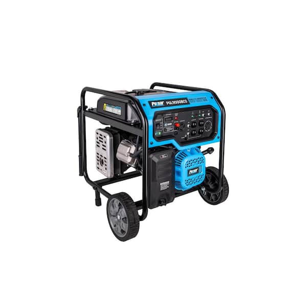 Pulsar 9000W Dual Fuel Open Frame Generator with Electric an