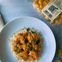 OliveNation coconut curry cashew shrimp