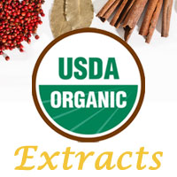 Certified organic flavor extracts for sale