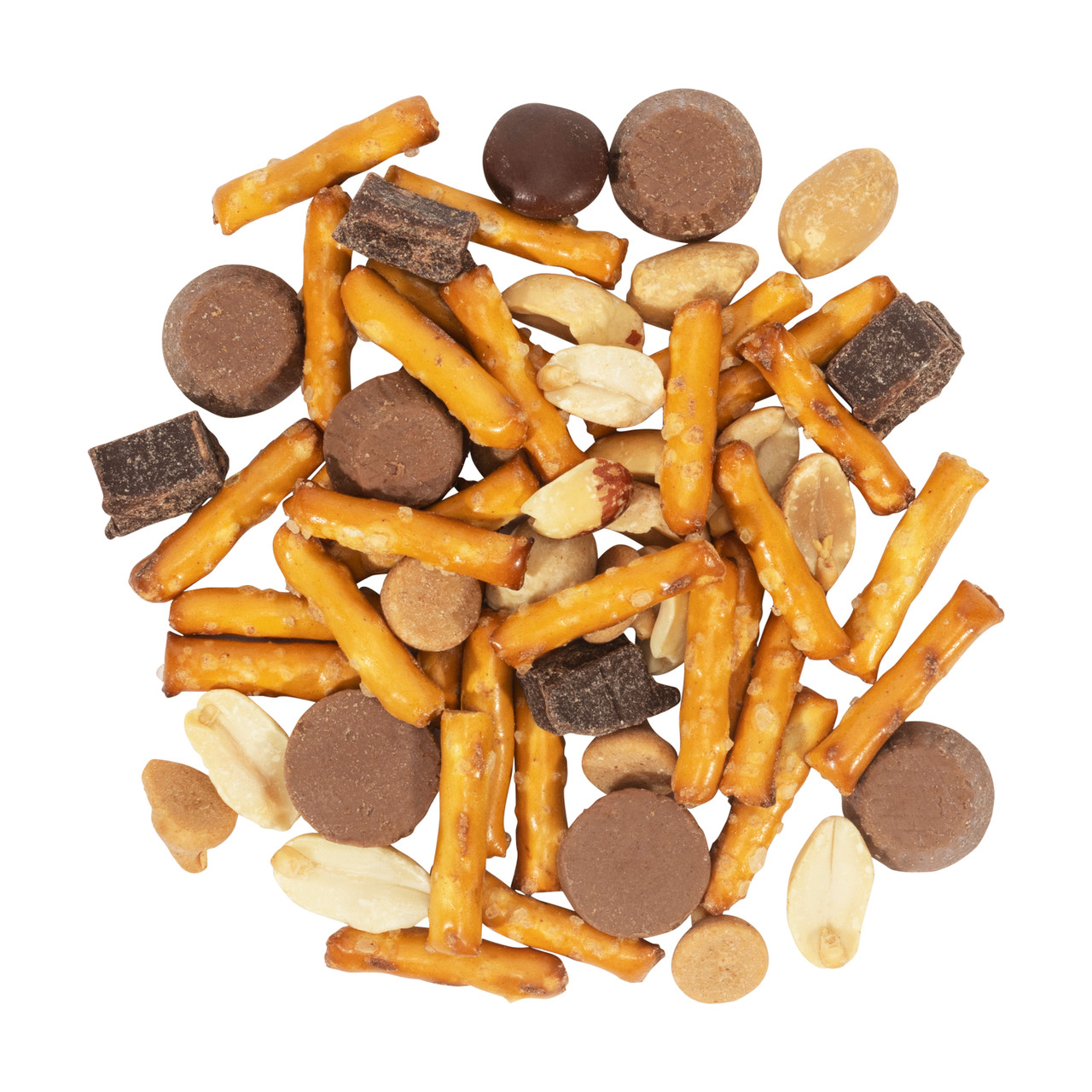 Wholesale Chocolate Trail Mix made with nuts.