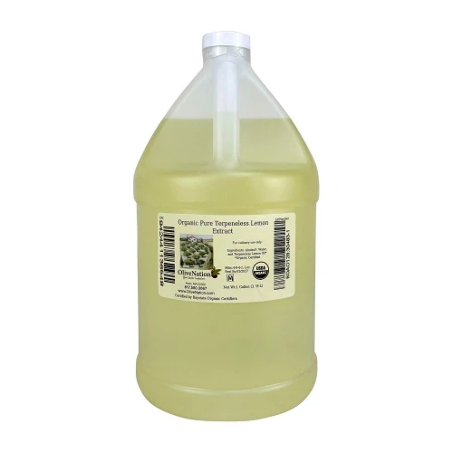 Organic Pure Terpeneless Lemon Extract