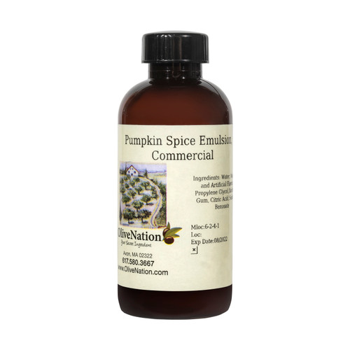 Pumpkin Spice Emulsion N&A, Commercial