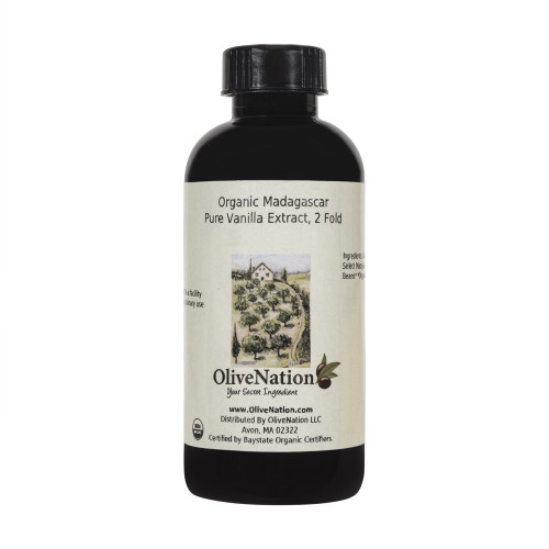 Organic Madagascar Pure Vanilla Extract, 2 Fold