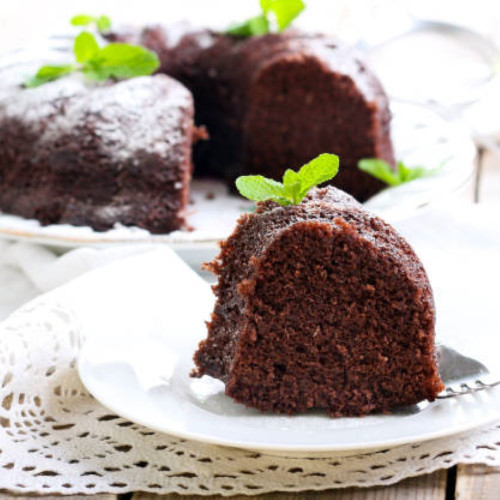 Dark Chocolate Cream Cake Base