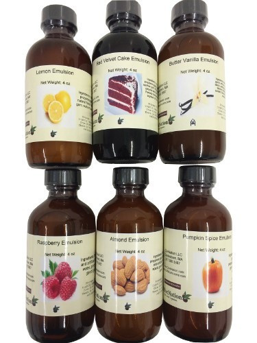Set of 6 Emulsions 4 oz each