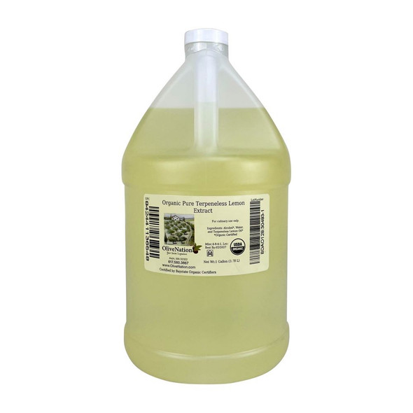 Organic Terpeneless Lemon Extract