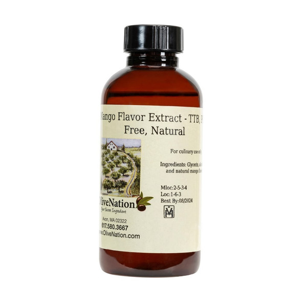 4 ounce bottle of Mango Flavor Extract