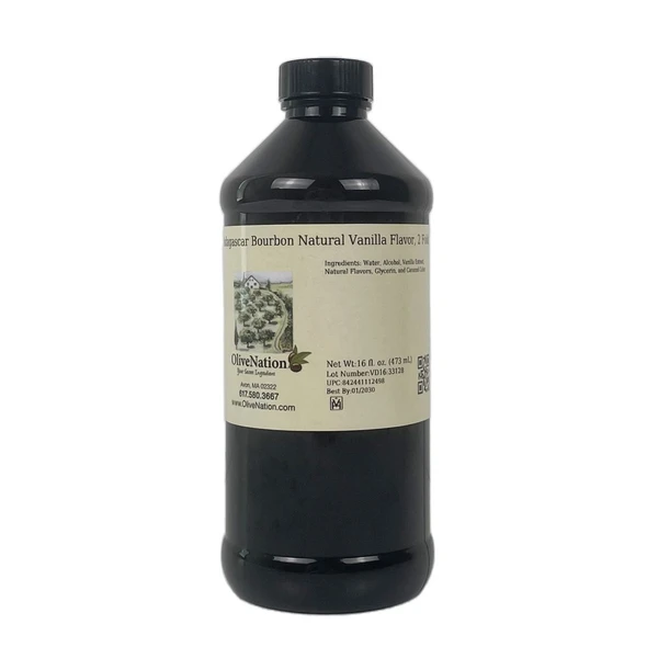 Madagascar Bourbon Natural Vanilla Flavor, 2 Fold 16 fl oz