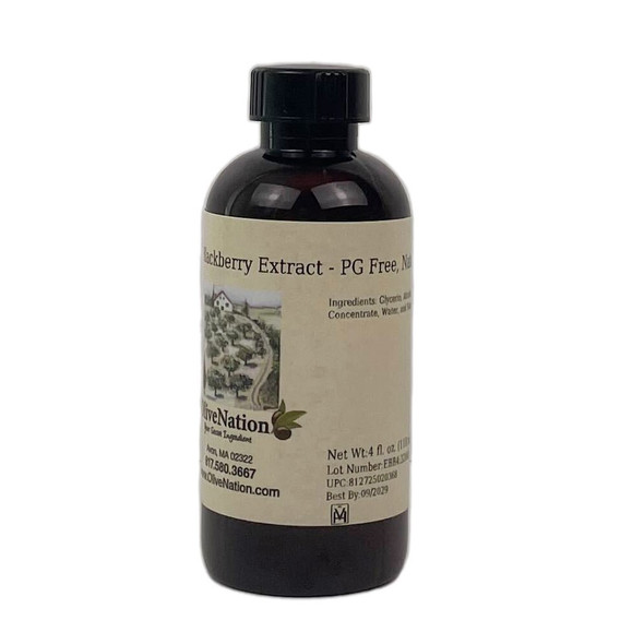 Blackberry Extract - PG Free, Natural 4 fl oz