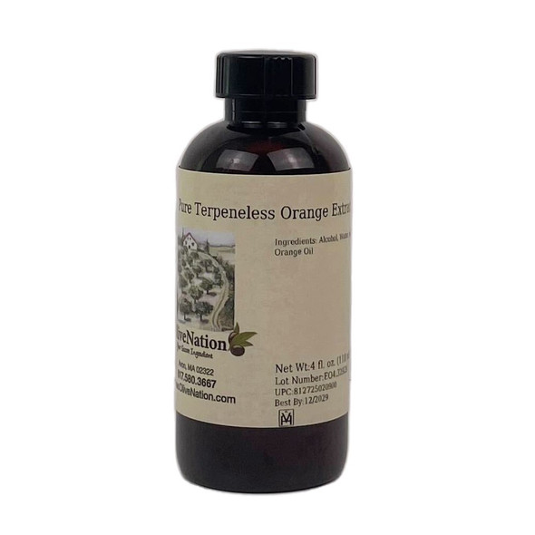 Pure Terpeneless Orange Extract 4 fl oz
