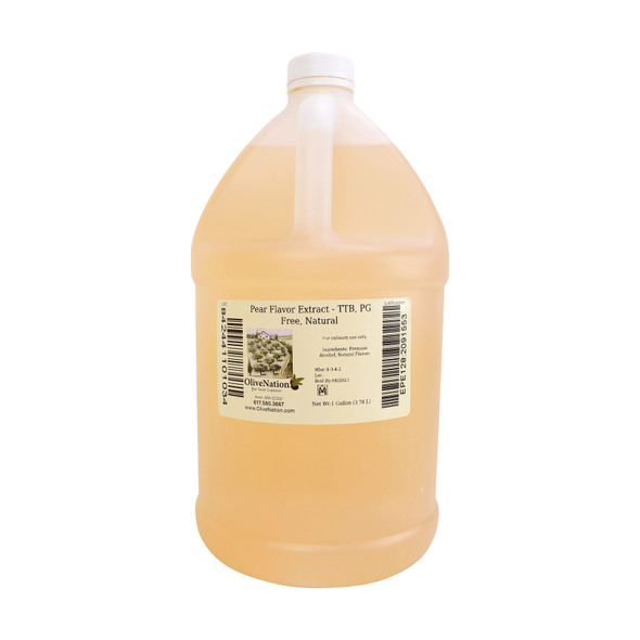 Gallon Jug of Pear Flavor Extract