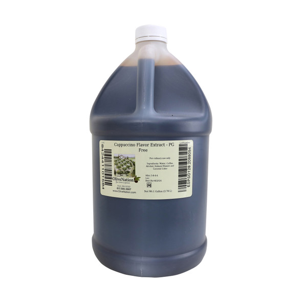 Gallon Jug of Cappuccino Flavor Extract
