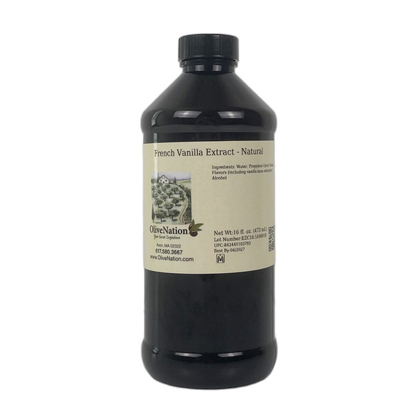 French Vanilla Extract, Natural 16 fl oz