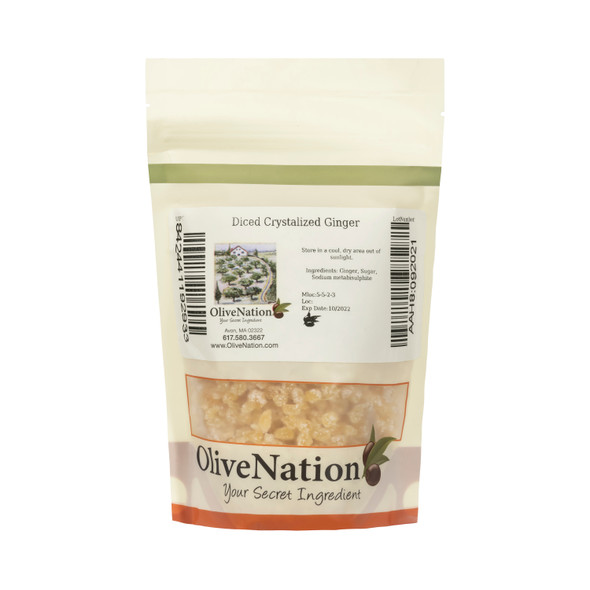 Packaged Diced Crystalized Ginger