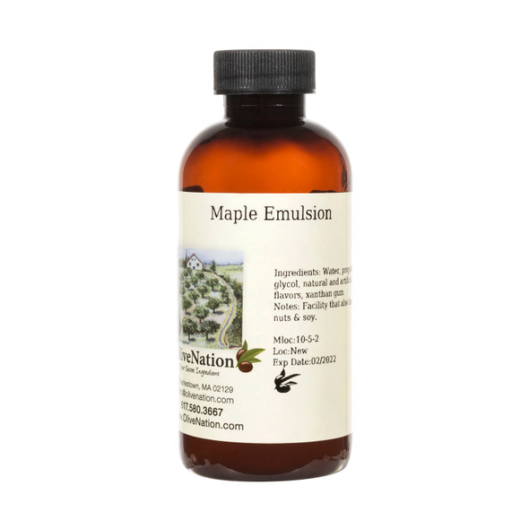 4 ounce bottle of Maple Emulsion