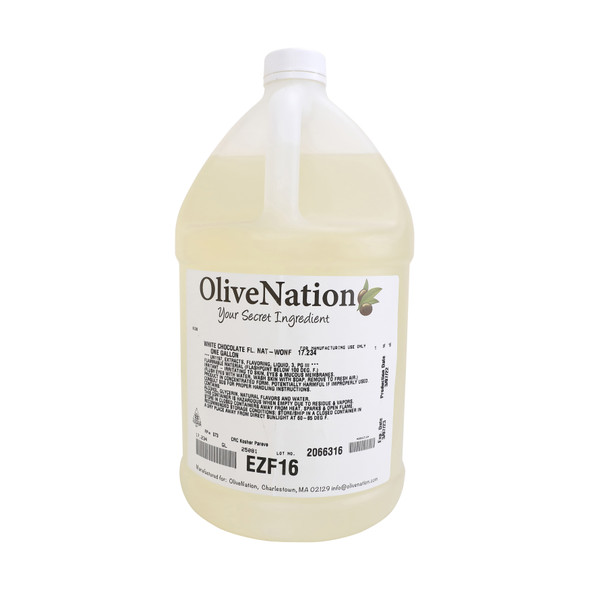 White Chocolate Flavor Extract - PG Free, Natural 1 Gallon