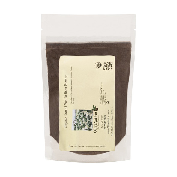 Ground Vanilla Bean Powder, Organic