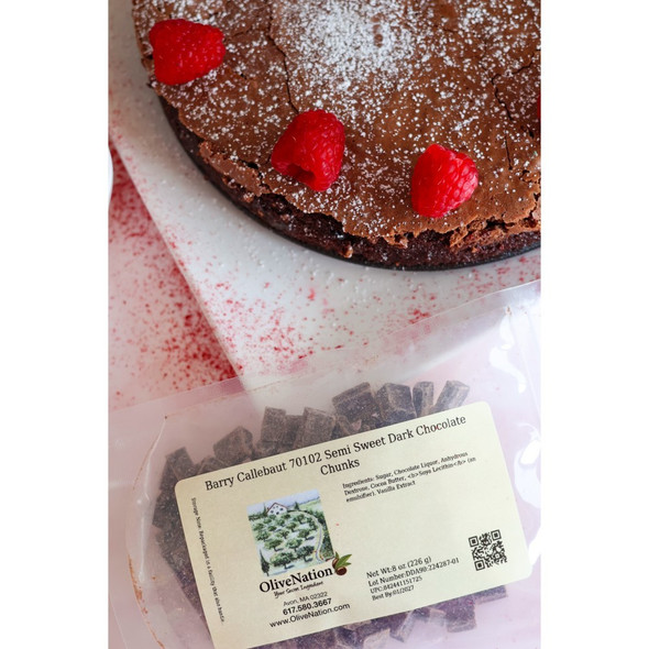 Barry Callebaut 70102 Semi Sweet Dark Chunks