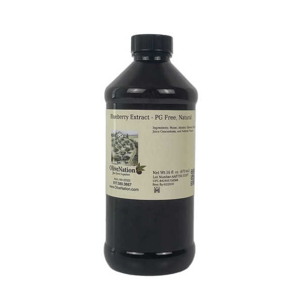 Blueberry Extract - PG Free, Natural 16 fl oz